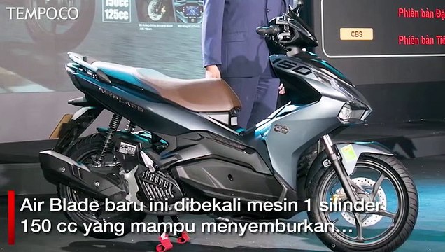 Honda Air Blade 150 Dirilis, Bentuknya Mirip ADV 150
