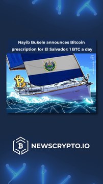 (TOP 3) Breaking news from the crypto world! Bitcoin prescription for El Salvador: 1 BTC a day, Tom Brady and other celebrities named in class-action lawsuit against FTX, Voyager Token Surges on Report Binance to Offer Lifeline to the Bankrupt Crypto