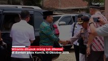 Wiranto Diserang Oleh Seseorang di Banten