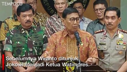 Merasa Tak Dihormati, Wiranto Mundur dari Hanura