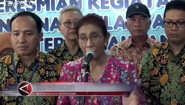 Menteri Susi Pudjiastuti Resmikan Gudang Pendingin Ikan