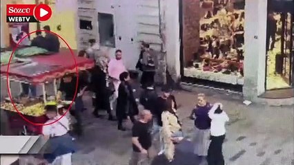 İstiklal bombacısının keşif görüntüsü