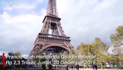 Google Kena Denda Rp 2,3 Triliun di Prancis