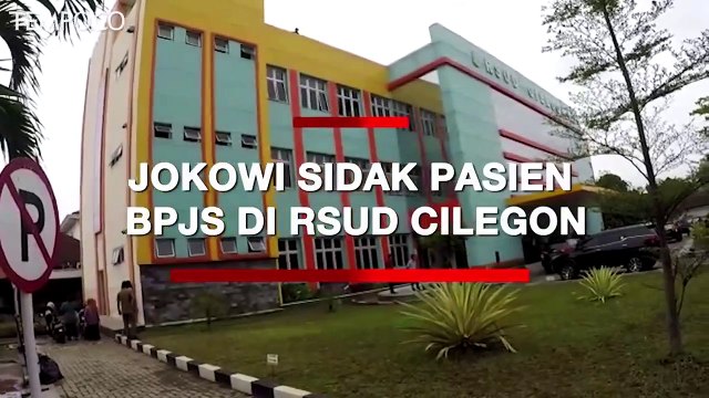 Sidak Pasien BPJS di Banten, Jokowi Disambut Tangisan Ibu-ibu