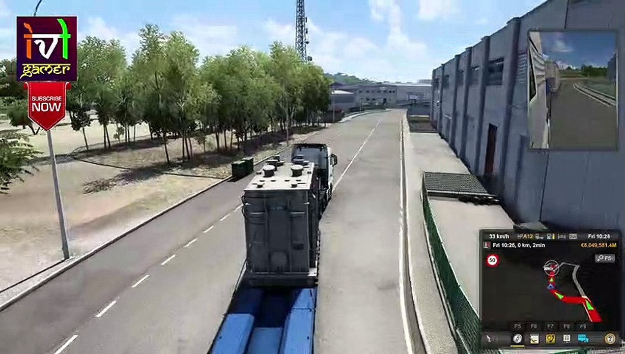 Reached Final Delivery Point Man Truck - ETS 2 1.45 - #ets2 #mantrucks #ets2 #shorts #delivery