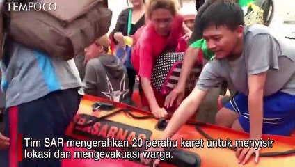 Banjir Cipinang Melayu, 20 Perahu Karet Dikerahkan