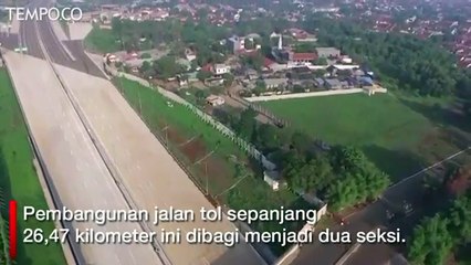 Video Drone: Proyek Cimanggis-Cibitung yang Membelah Cibubur