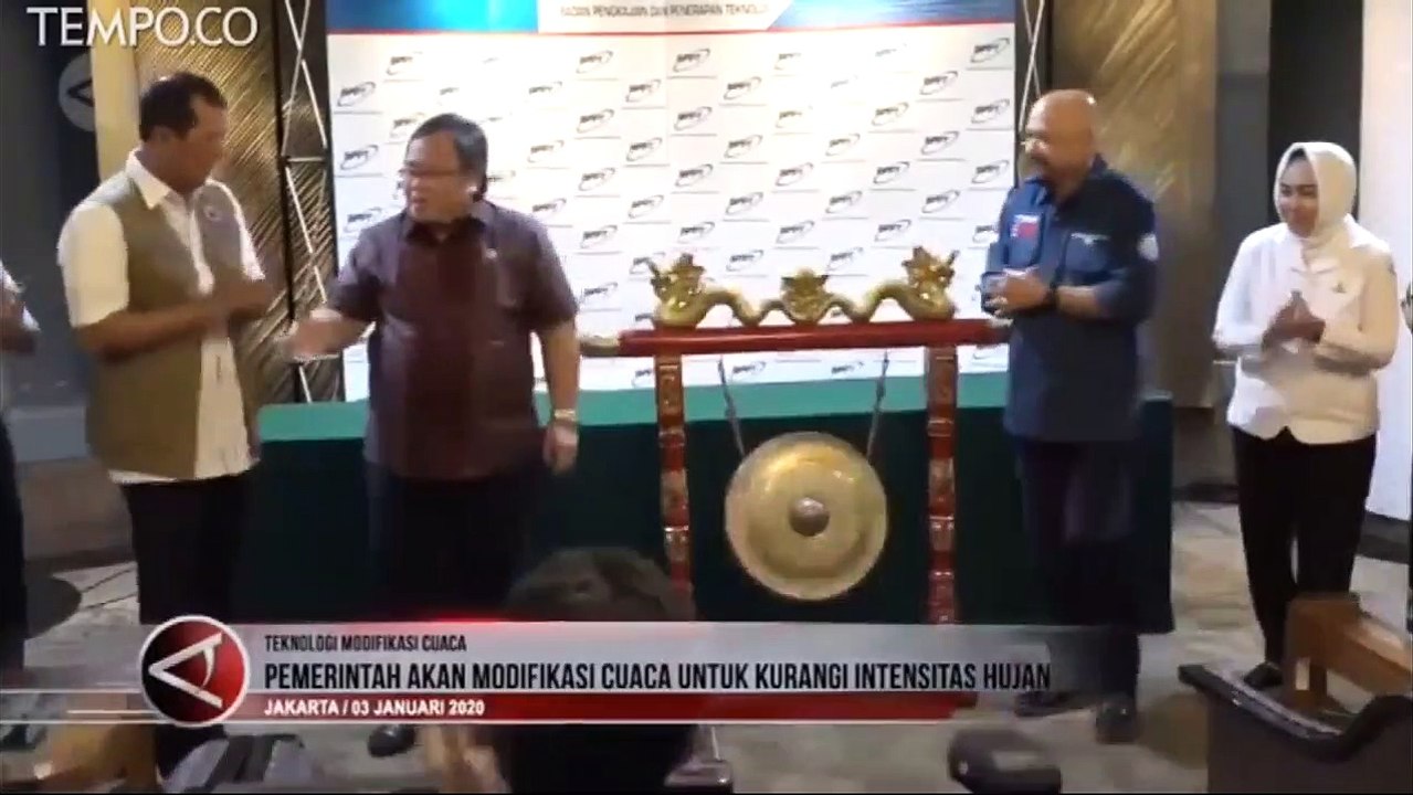 Ini Cara Cegah Banjir dengan Teknologi Modifikasi Cuaca