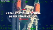 Terekam Citra Satelit, Kapal Cost Guard China di Perairan Natuna