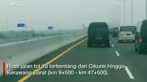 Menjajal Tol Layang Japek II, Khusus Kendaraan Golongan I