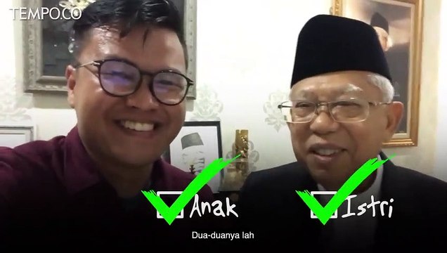 Jawab Cepat Bersama Wapres Ma'ruf Amin