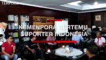 Kemenpora Bertemu Suporter Indonesia yang Dikeroyok di Malaysia