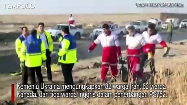 Ukrainian Airlines Boeing 737 Jatuh di Teheran, 176 Tewas