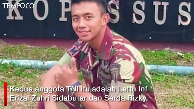 Dua Anggota TNI Tewas Saat Baku Tembak di Papua