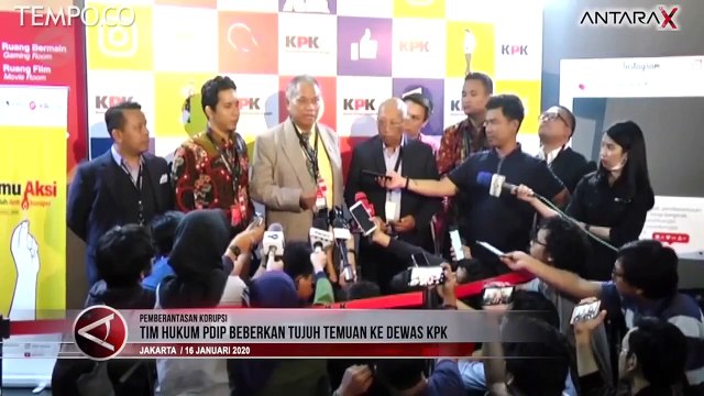 Tim Hukum PDIP Beberkan Tujuh Temuan ke Dewan Pengawas KPK