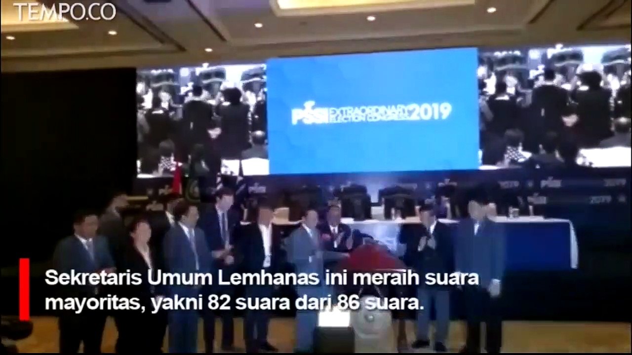 Iwan Bule Terpilih Jadi Ketua Umum PSSI