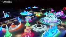 Festival Musim Dingin Harbin di Bawah Suhu Nol Derajat