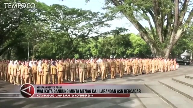 Soal Larangan ASN Bercadar, Wali Kota Bandung Angkat Bicara