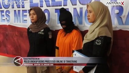 Terungkap Bisnis Prostitusi Online di Tangerang, 12 Wanita Terlibat