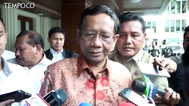 Mahfud MD: Kapal Cina Sudah Jauhi Perairan Natuna