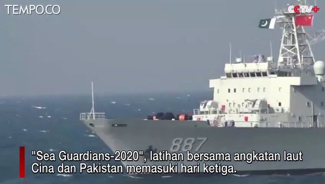 Angkatan Laut Cina dan Pakistan Gelar Latihan Perang, untuk Menjaga Laut
