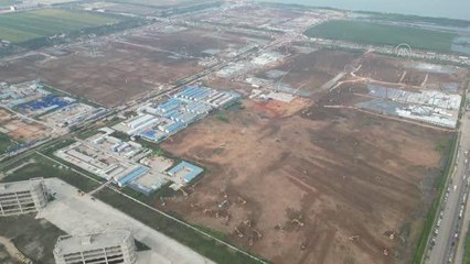 GUANGZHOU - Çin, Kovid-19 endişesiyle yeniden hastane inşa etmeye başladı