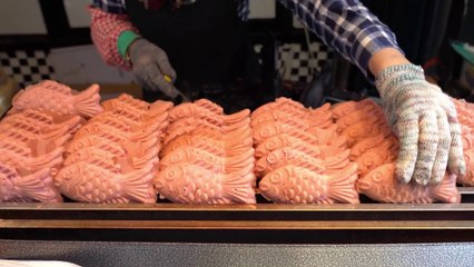 Sweet Potato Fish-Shaped Bun - Korean Street Food