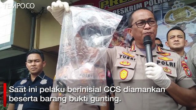 Pakai Gunting, Remaja di Tanjung Duren Tusuk Ibu Kandungnya