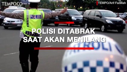 Nasib Malang Briptu Gugur, Polisi yang Ditabrak Saat Menilang di Senayan