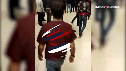 Hastanede kavga! Serum takılan demir çubuklarla saldırdılar