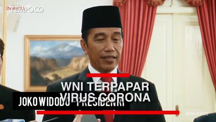 Jokowi Konfirmasi WNI Terdampak Virus Corona di Singapura