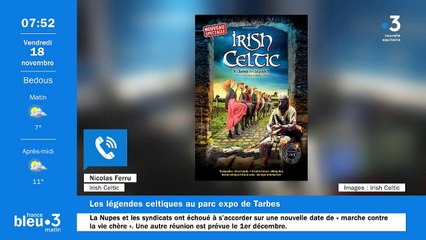 18/11/2022 - Le 6/9 de France Bleu Béarn Bigorre en vidéo