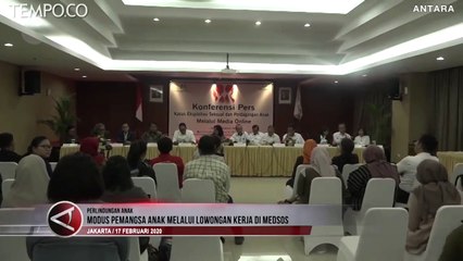 Modus Pemangsa Anak Melalui Lowongan Kerja di Medsos