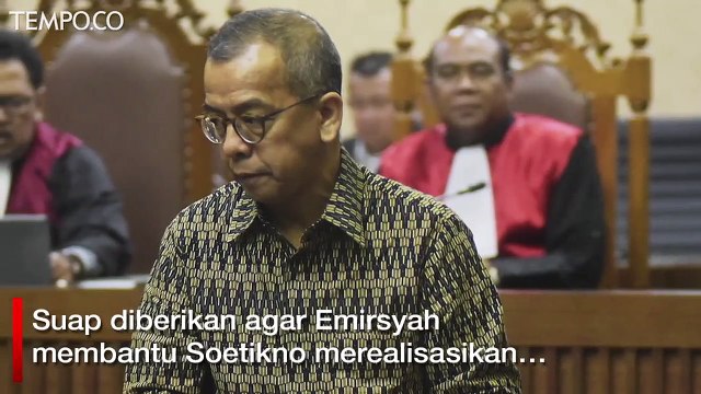 Didakwa Terima Suap Rp 46 Miliar, Emirsyah Satar: Tak Semua Benar