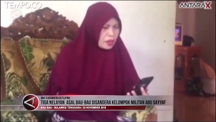Keluarga Berharap 3 Nelayan asal Baubau yang Disandera Militan Abu Sayyaf Dibebaskan