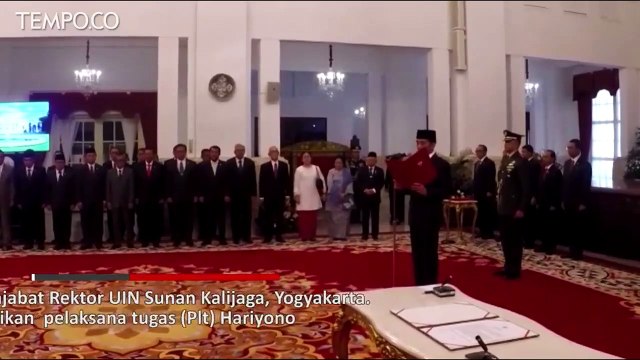 Jokowi Lantik Kepala BPIP dan BPKP