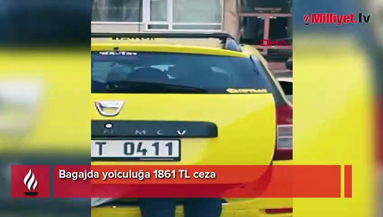Bagajda yolculuğa 1861 TL ceza