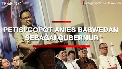 Dinilai Gagal, Petisi Copot Anies di Change.org Mencuat