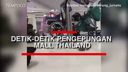 Begini Detik-detik Penyergapan Pelaku Penembakan di Mall Thailand
