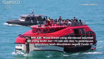 Evakuasi WNI ABK World Dream di Selat Durian