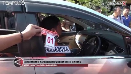 Terungkap, Pembuangan Mayat Hakim Jamaluddin Tak Terencana