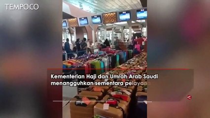 Pasca Arab Saudi Hentikan Sementara Umrah, Jamaah Menumpuk di Soetta