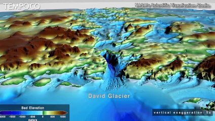 Terungkap Ada Benua Kuno di Bawah Lapisan Es Antartika
