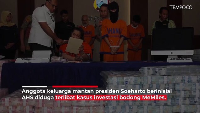 Tiga Anggota Keluarga Cendana Diduga Terlibat Investasi Bodong MeMiles