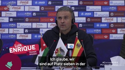 Enrique: Spanien spielt "ohne Zweifel" um WM-Titel