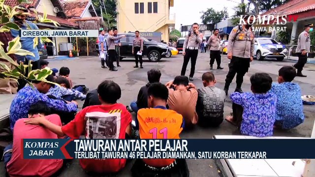 46 Siswa Terlibat Tawuran, Satu Diantaranya Siswa SD