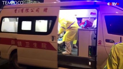 Hotel dengan 80 Kamar Ambruk di Cina, 70 Orang Terjebak