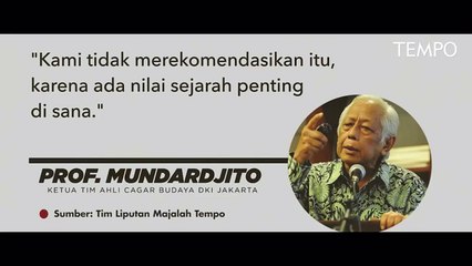 Soal Revitalisasi dan Formula E: Perusak Monas Terancam Pidana