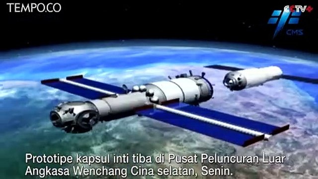 Cina Bangun Stasiun Ruang Angkasa untuk Misi Percobaan Sains