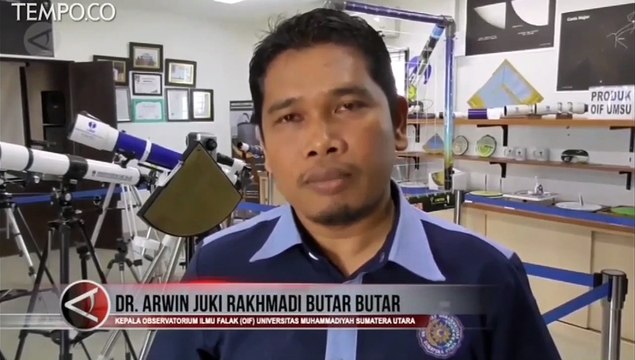 Warga Medan Dapat Saksikan Gerhana Matahari Cincin